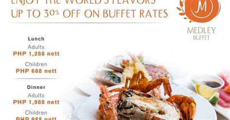 okada medley buffet promo bdo 2024 rates|Okada Manila .
